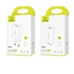 Cargador de Pared Rápido CC083   18W  QC3.0  Blanco  T22  USAMS
