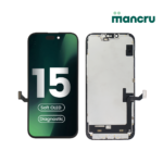 Display Apple iPhone 15 (Soft OLED) Comp. Negro   Diagnostic - Imagen 3