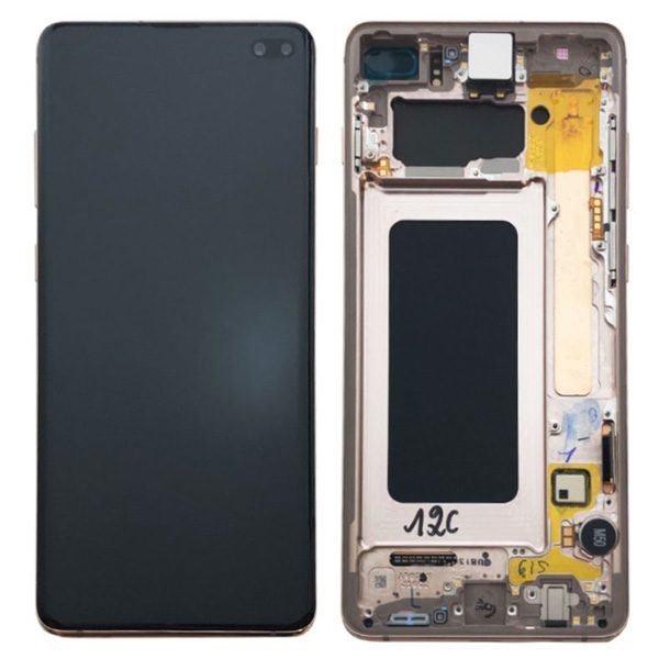 dlimgs.php_-263.jpg Display Samsung G975/S10 Plus Comp. Ceramic White (GH82-18849B) - Imagen 1