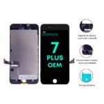 Display Apple iPhone 7 Plus (OEM) Comp. Negro Generico - Imagen 2