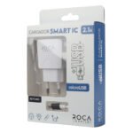 Cargador Inteligente ROCA 2.1A   1 USB  microUSB - Imagen 8