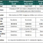 Display Apple iPhone 12/12 Pro (Hard OLED) Comp. Negro   Diagnostic
