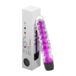 Bala Vibradora Larga con Funda Estimulante YS-BE007   Violeta  Adultos - Imagen 2