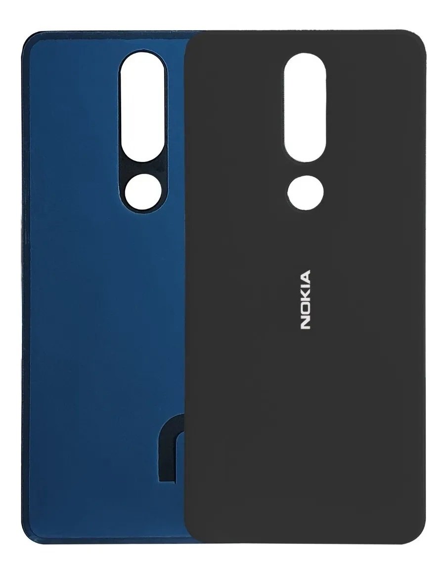 dlimgs.php_-360.jpg Tapa Trasera Nokia 5.1 Plus c/Lens Negro Generico (sin garantía sin devolución) - Imagen 1