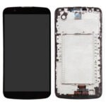 Display LG K410/K430/K10 Comp. c/Marco Negro Generico