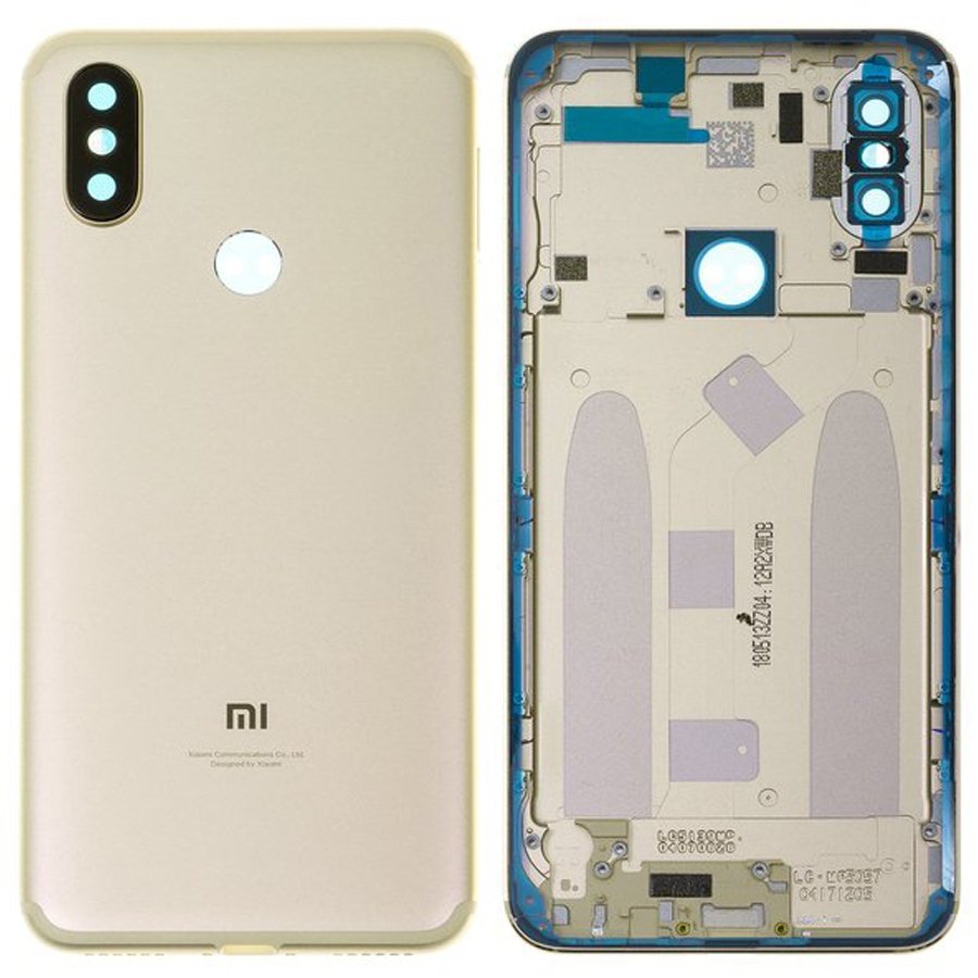 dlimgs.php_-665.jpg Tapa Trasera Xiaomi Mi A2 c/Lens Dorado (sin garantía sin devolución) - Imagen 1