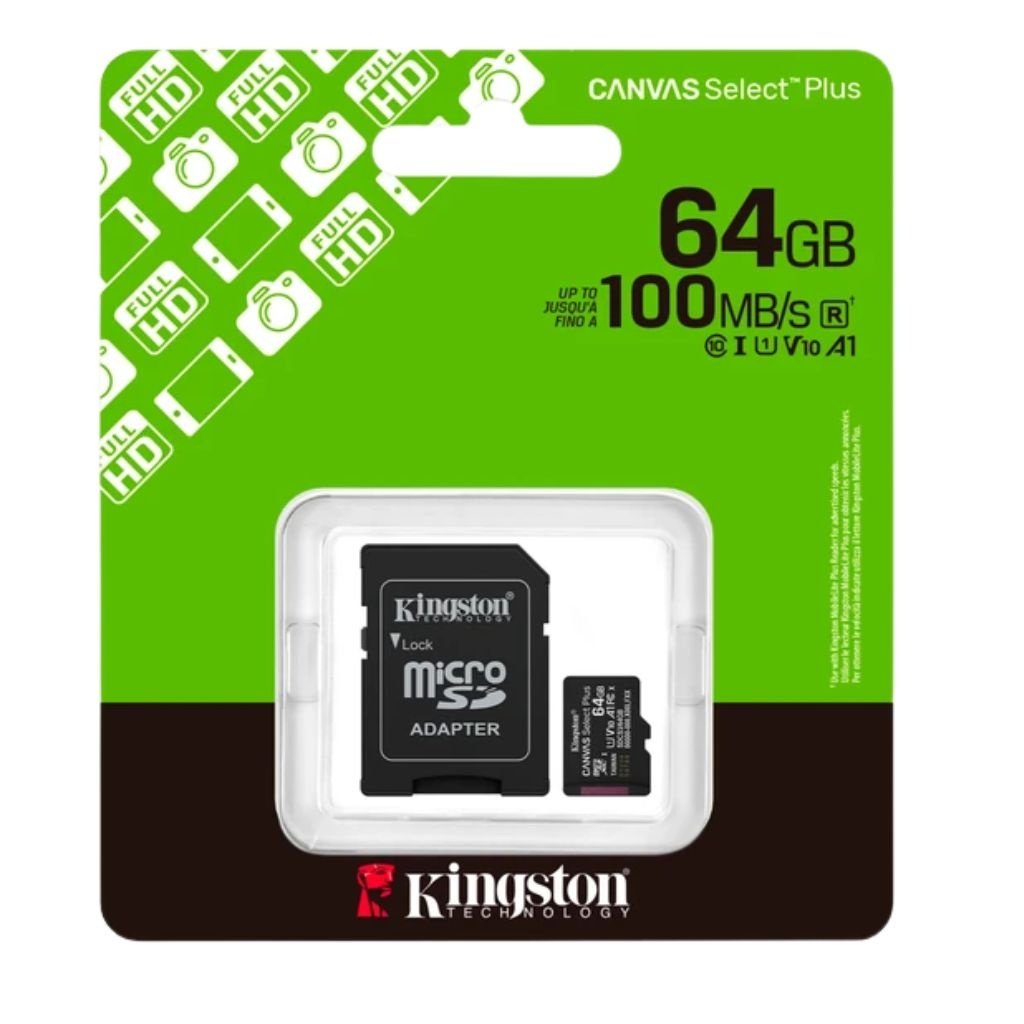dlimgs.php_-675.jpg Tarjeta microSD Kingston 64GB Canvas Select Plus - Imagen 1