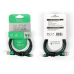 Cable de Datos ROCA   RUDE  USB A a USB C  100cm  3A  Verde  721188 - Imagen 2
