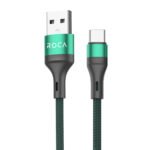 Cable de Datos ROCA   RUDE  USB A a USB C  100cm  3A  Verde  721188 - Imagen 3