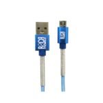 Cable de Datos ROCA   TWIST  USB A a microUSB  200cm  2A  Azul - Imagen 2