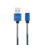 Cable de Datos ROCA   TWIST  USB A a microUSB  200cm  2A  Azul - Imagen 6