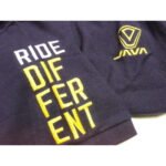 Remera Tipo Polo Azul Java Talle L - Imagen 3