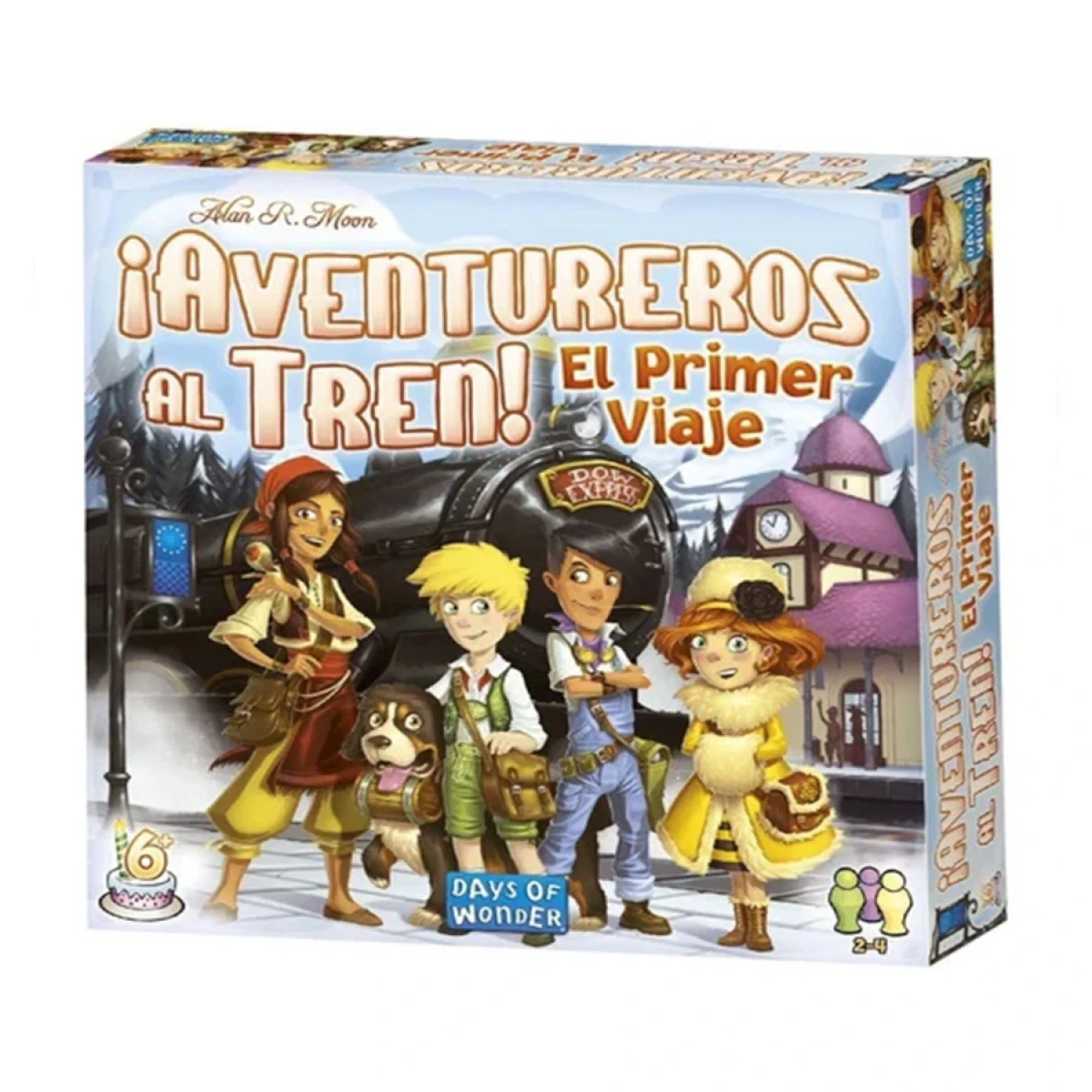 0824968208274-01.webp Juego de Mesa Asmodee Aventureros Al Tren Primer Viaje +6 - Imagen 1