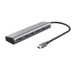 TRUST 26062 HUB MULTIPUERTO 5 EN 1 DALYX USB-C 2 USB/2USB-C/HDMI