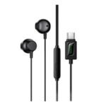 HOCO M118 EARPHONES C/MIC USB-C BLACK