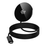 HOCO CW63 CARGADOR PRO INALAMBRICO MAGENTICO FAST CHARGE BLACK