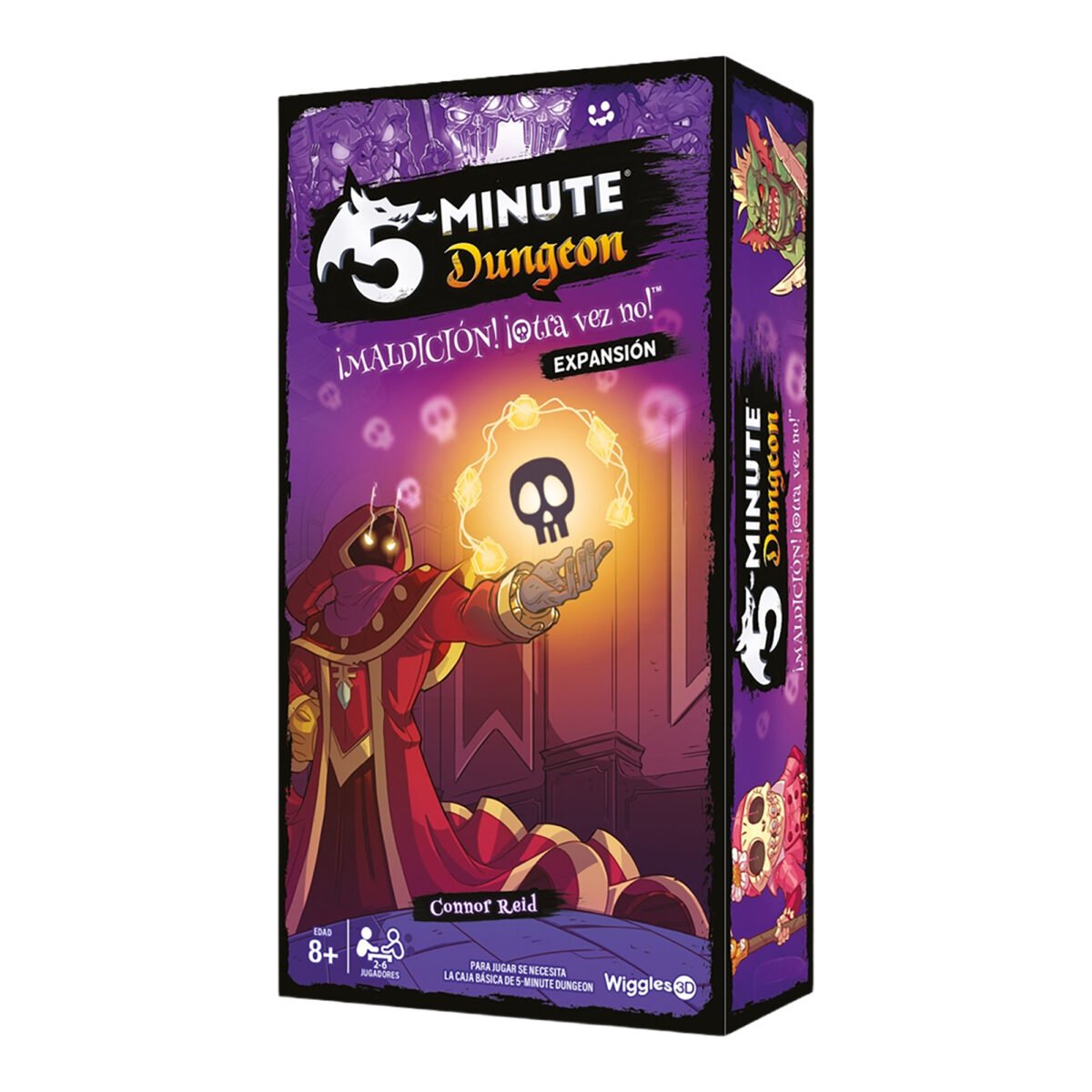 Juego De Mesa Asmodee 5 Minute Dungeon: ¡Maldición! ¡Otra vez no! +8 - Imagen 2