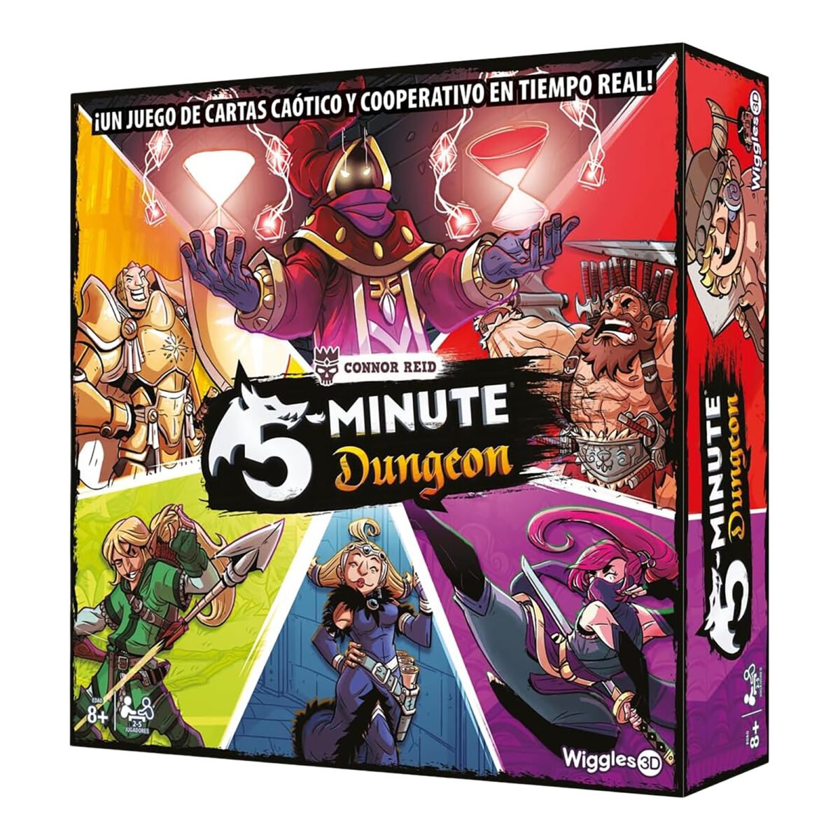 Juego De Mesa Asmodee 5 Minute Dungeon +8 - Imagen 2