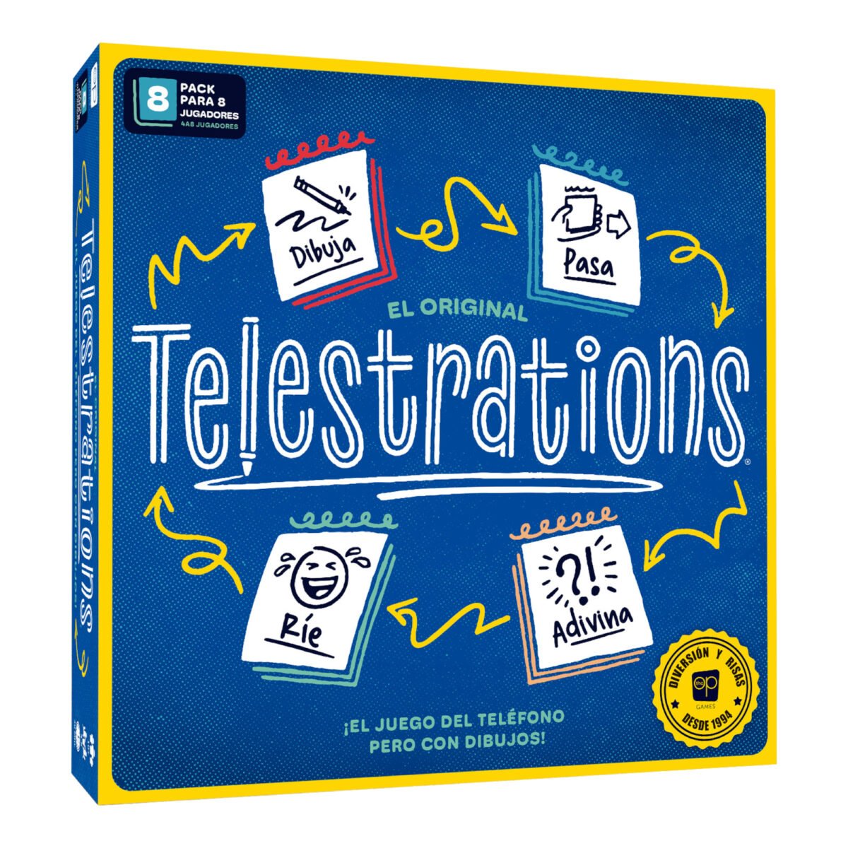 Juego De Mesa Asmodee Telestrations Refresh +10 - Imagen 4