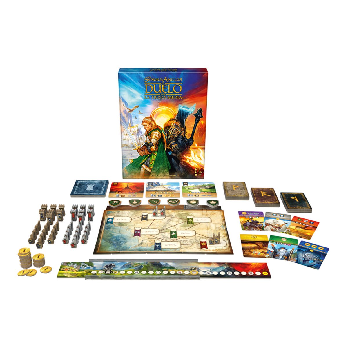 Juego De Mesa Asmodee El Señor De Los Anillos: Duelo Por La Tierra Media +10 - Imagen 2