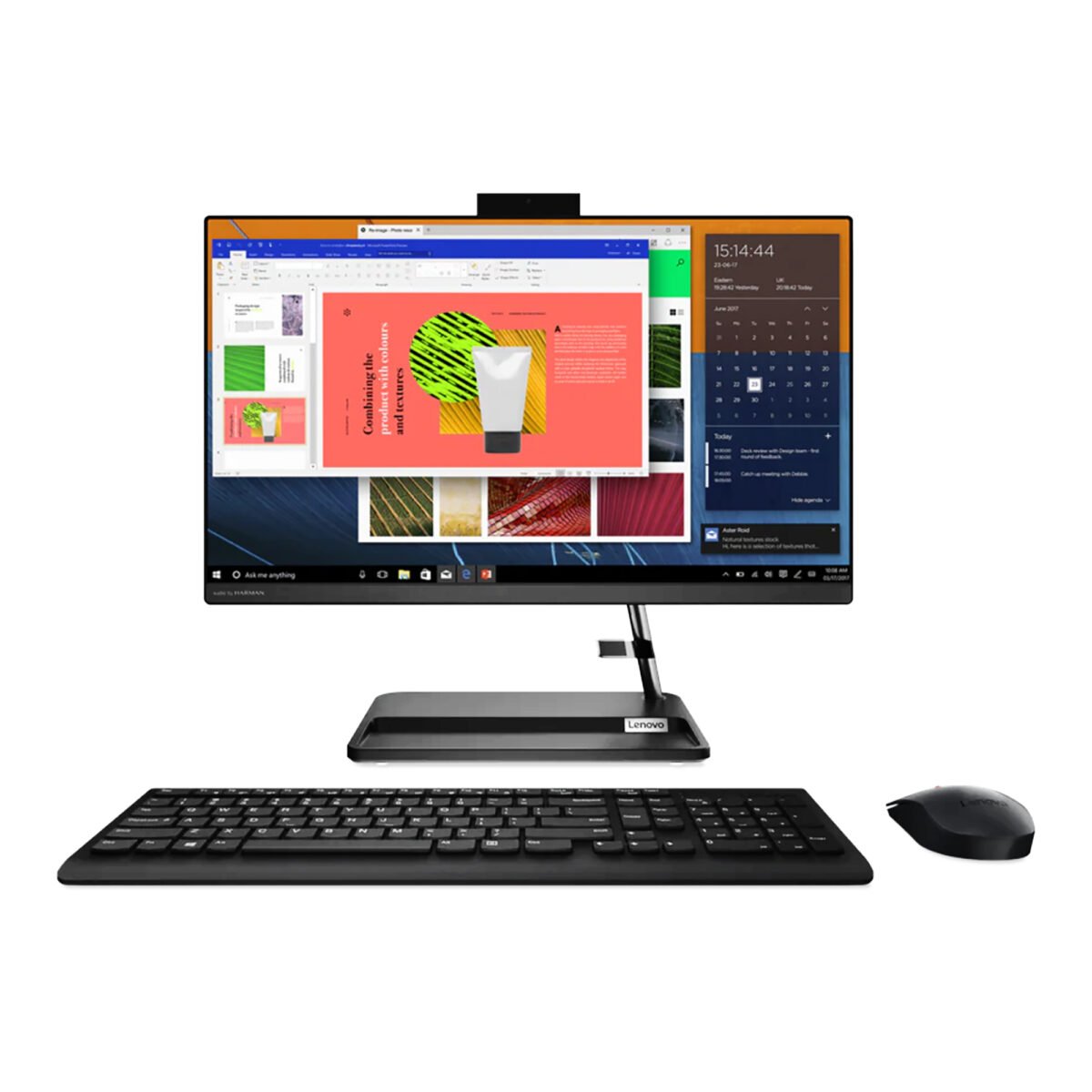 Equipo All In One Lenovo 21,5'' Pentium Gold 4gb 1tb Win11 - Imagen 8