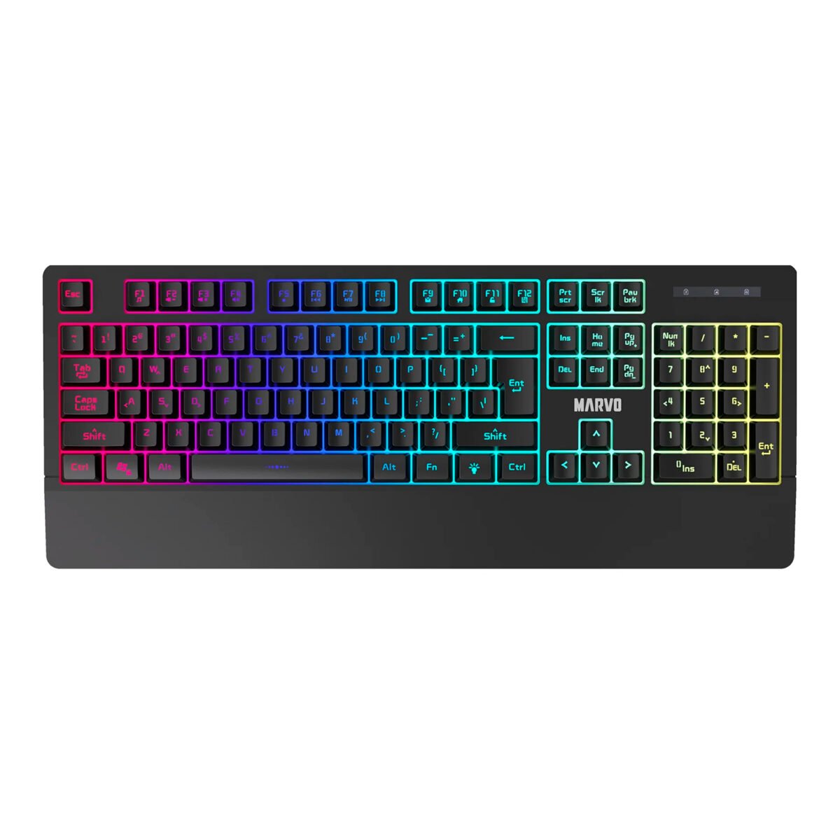 Teclado Gaming Español Marvo K635 Membrana Iluminación - Imagen 3