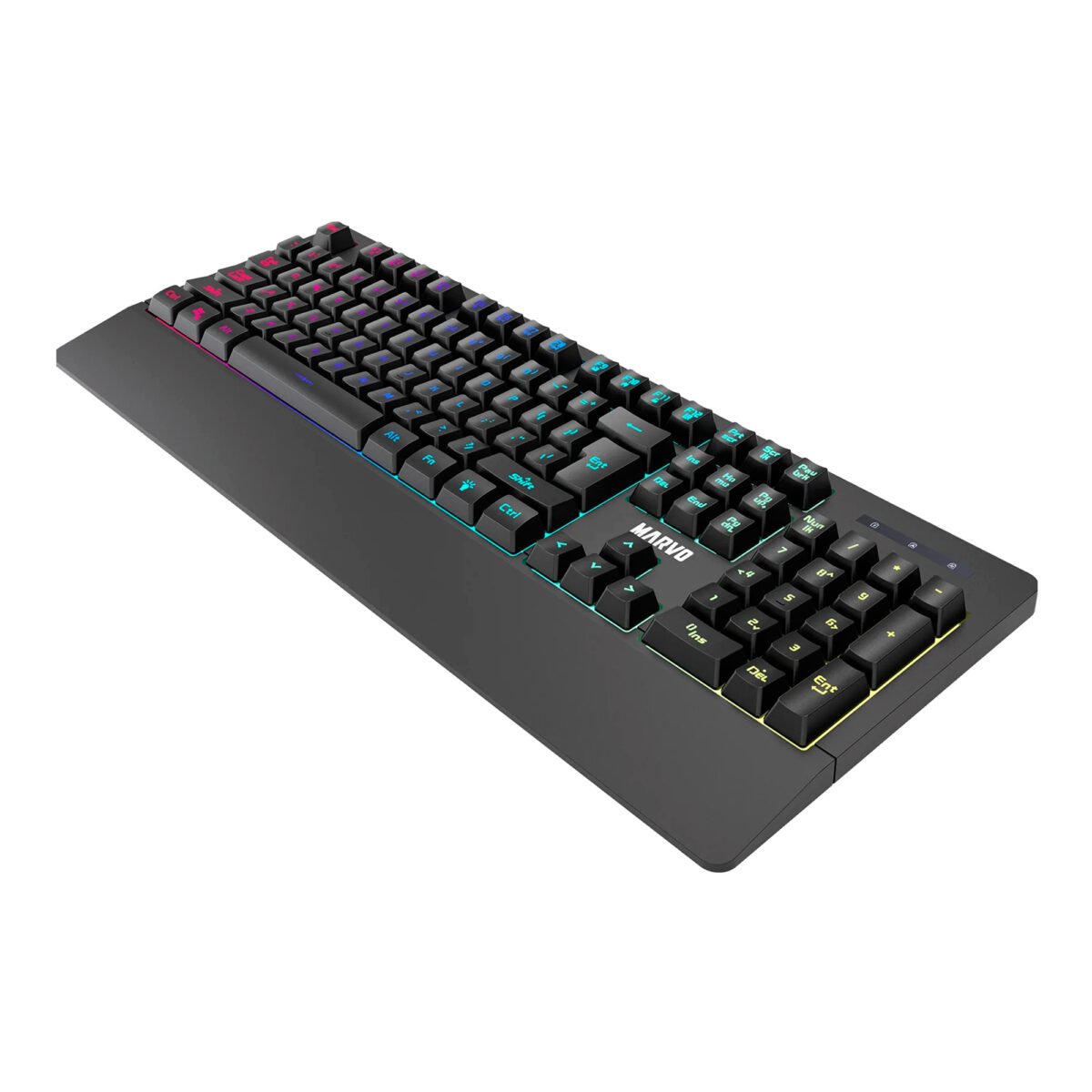 Teclado Gaming Español Marvo K635 Membrana Iluminación - Imagen 2
