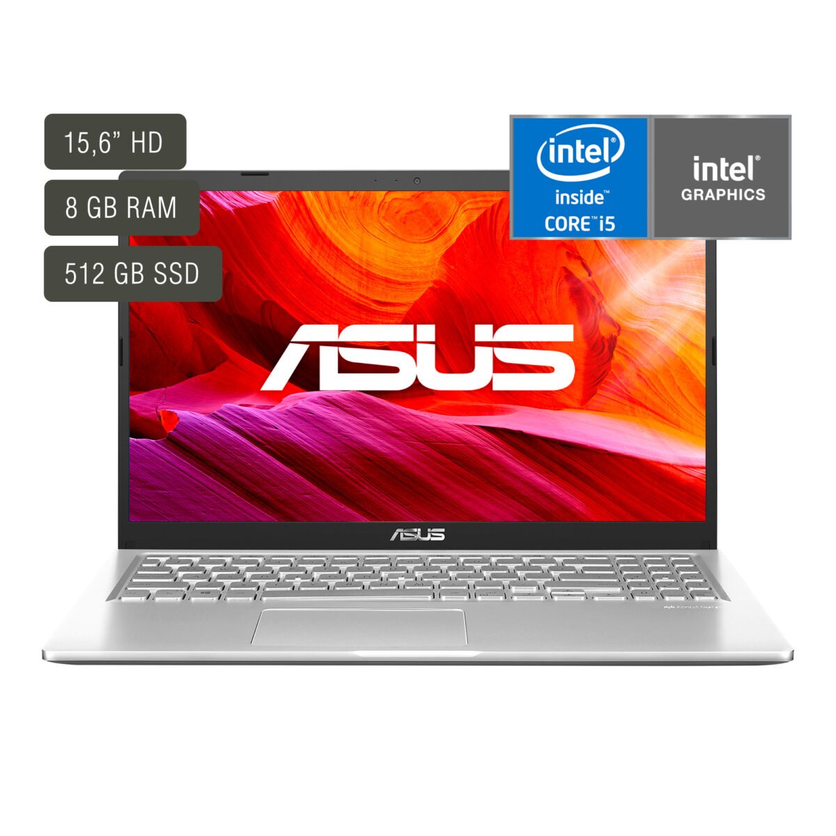 Notebook Asus Vivobook 15,6'' Core I5 8gb 512gb Win11 - Imagen 6