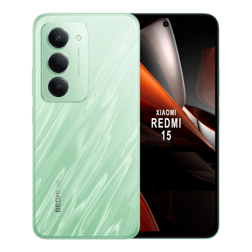 Xiaomi Redmi 15 5G — Pantalla amplia y protección IP64