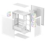 Gabinete Deepcool CG580 4F V2 blanco - Imagen 2