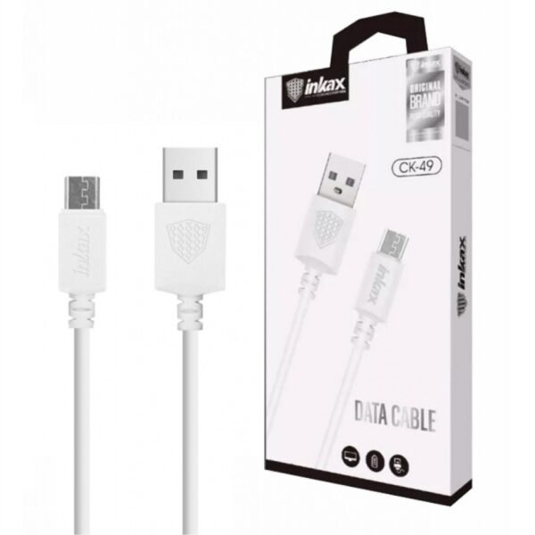 Cable Inkax Micro USB 5A 1M Blanco
