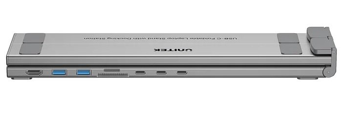 cdr-07fbe26408281abc31dcbe773038ebcc.jpg Soporte y HUB Unitek D1137AGY USB-C 4K 100W Plegable Aluminio