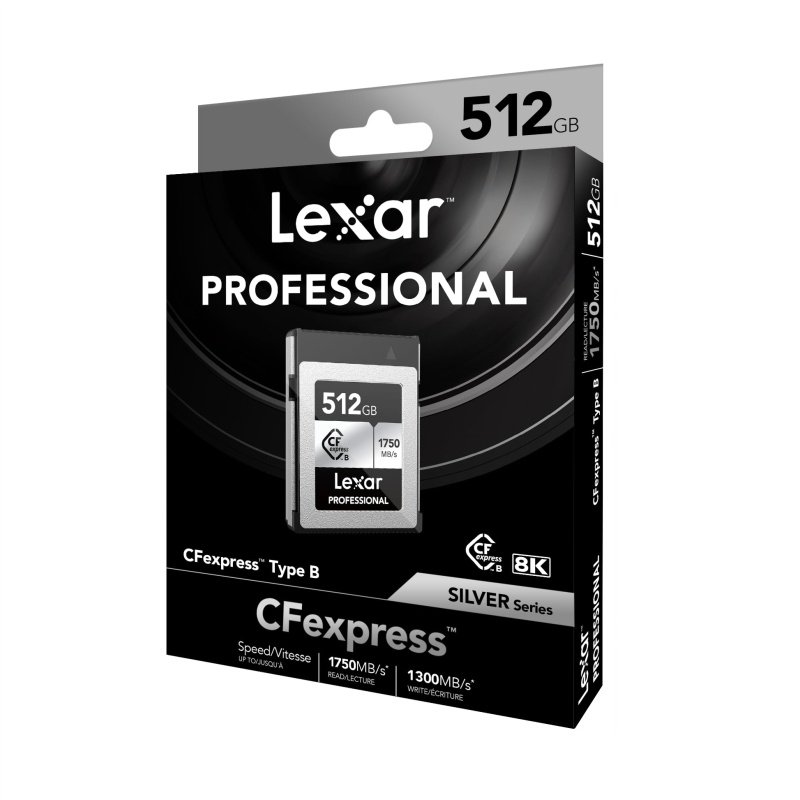 cdr-0879c7646889404aac98c4f2bb72c05b.jpg Memoria CFexpress Lexar Pro 512GB Tipo B Silver Series - Imagen 1