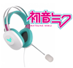 Audífonos Asus TUF Gaming H1 Gen II Sonido Virtual 7.1 Hatsune Miku - Imagen 2