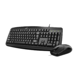 Combo Teclado y Mouse Genius KM-200 USB Negro - Imagen 2