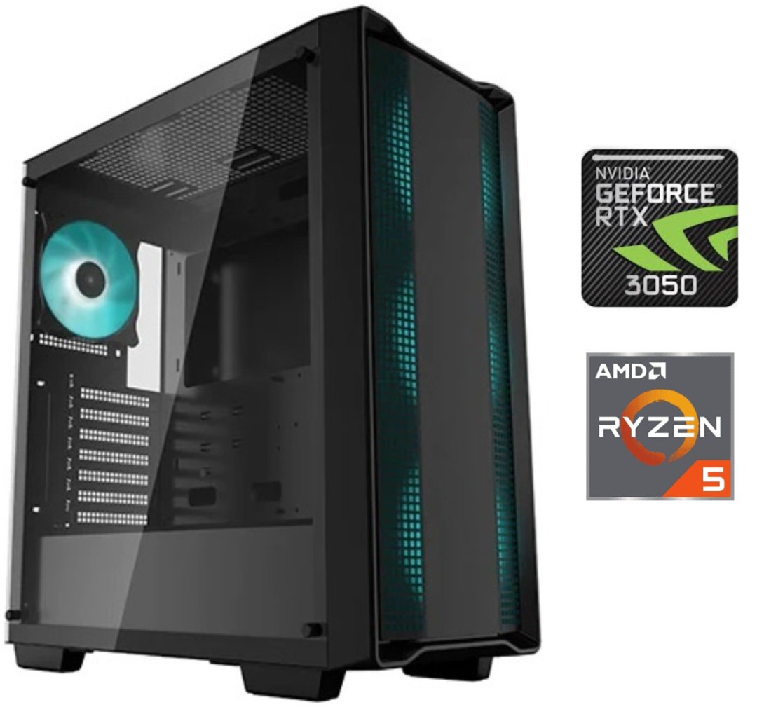 cdr-0e116b377a4d7fd646cd919668164127 Equipo Gamer Ryzen 5 5600GT, 16GB, 512GB, RTX 3050 6GB - Imagen 1