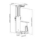 Soporte para PC escritorio hasta 15 Kg - Imagen 2