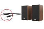 Parlante Genius SP-HF180 6W USB madera - Imagen 2