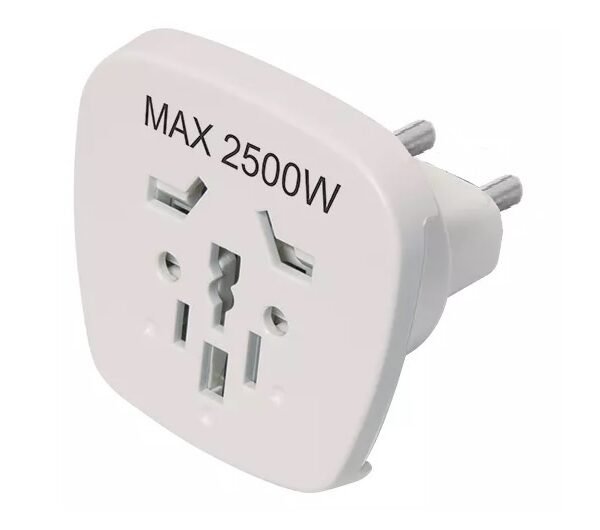 Adaptador Conatel Multiformato 2500W Ficha Schuko