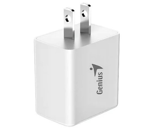 cdr-220b33583748a1350acc5fddcb94064b.jpg Cargador Genius PD-20AC 20W blanco - Imagen 1