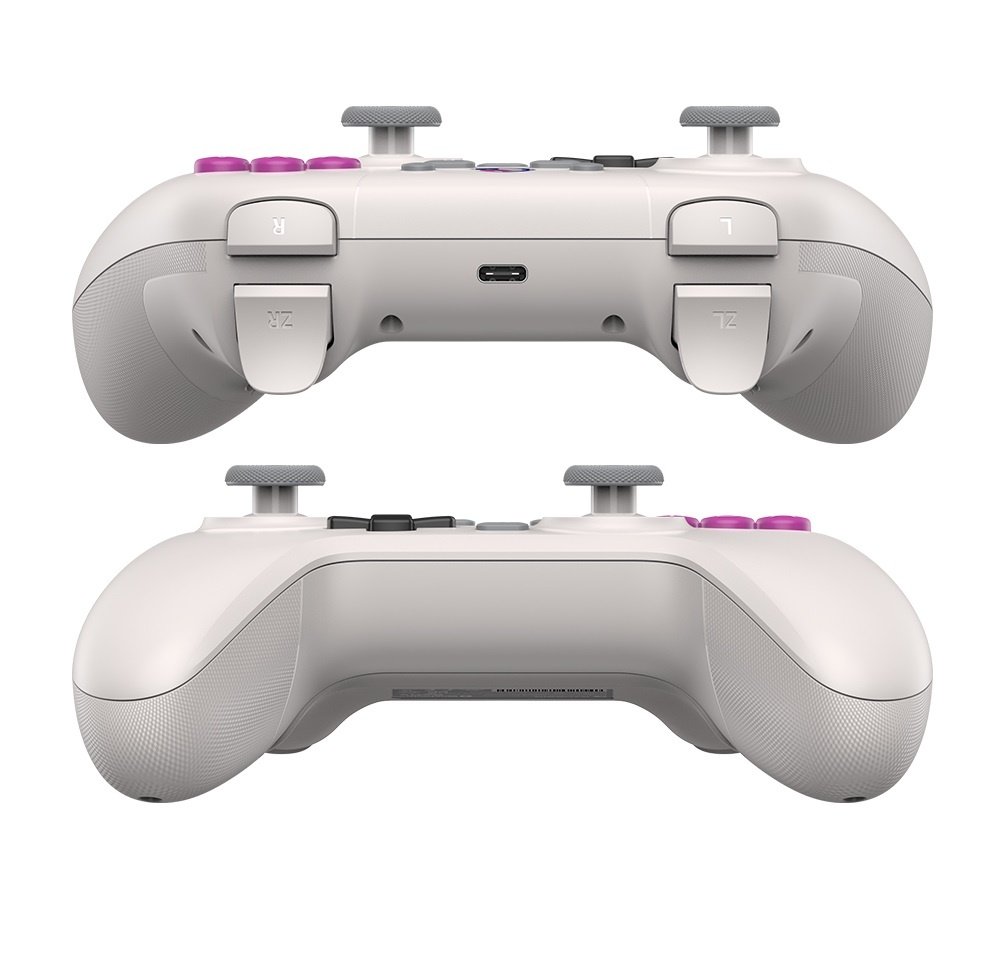 cdr-2a626dbf6f29b41801c0fb95ab70be83.jpg Joystick GameSir T4 Nova HD Rumble blanco Bluetooth - Imagen 1