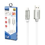 Cable Inkax Micro USB 3a 1m silver