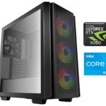 Equipo Gamer Core i5 12400F, 16GB, 500GB, RTX 3050 6GB