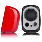 Parlantes 2.0 Edifier R12U 4W RMS USB Rojo