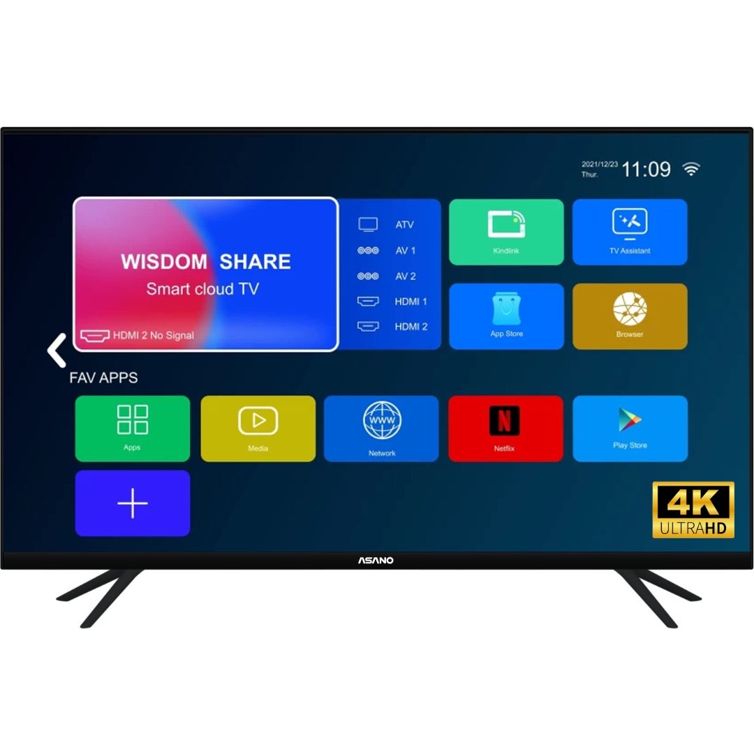 cdr-4f2dd61f482a856b37948a30e540338e.jpg TV LED Asano 55'' 4K sin bordes SMART - Imagen 1