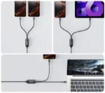 Cable Unitek PD100W USB-C Dual - Imagen 3