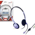 Auriculares Genius HS-02B con micrófono azul