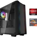 Equipo Gamer Ryzen 5 4500, 16GB, 480GB, RX 580 8GB