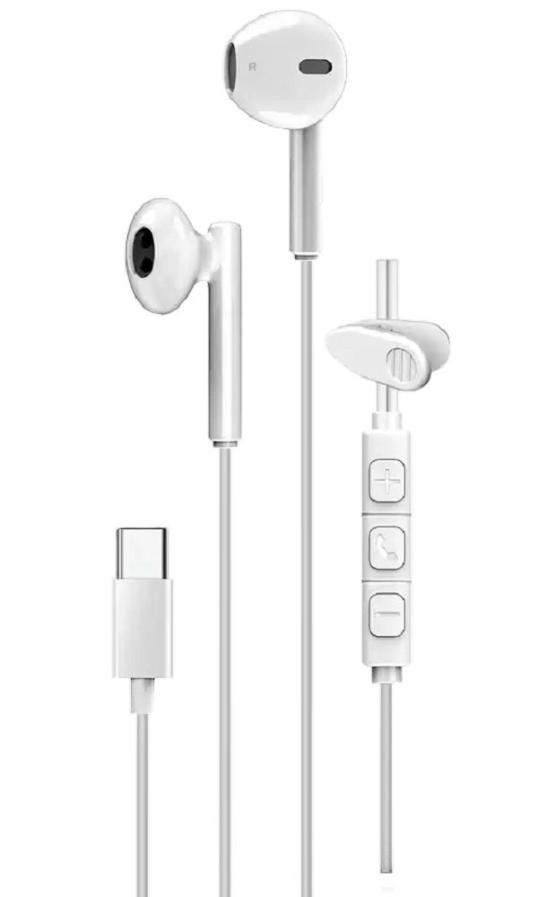 cdr-64441b056500375fe64b631803682cb4.jpg Auriculares Genius HS-M366 USB-C blancos - Imagen 1