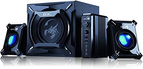 cdr-71b4822016490487a9b7d34f208a3a99.jpg Parlante 2.1 Genius SW-G2.1 2000 II gamer - Imagen 1